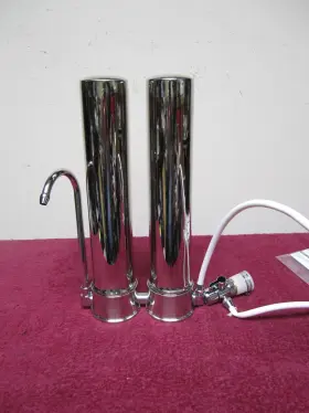 SUS304 ESOW Countertop Dual Filter Water Purifier #3