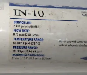 EV9100-08 EVERPURE Inline Water Filter Cartridge #2
