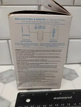 883049543444 EVERYDROP Water Refrigeration Filter Reduces #2