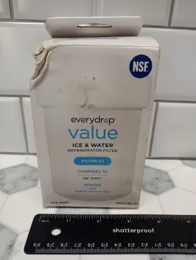 883049543444 EVERYDROP Water Refrigeration Filter Reduces