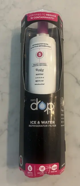 KQ60645WDJ EVERYDROP Refrigerator Water Filter