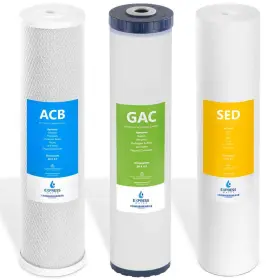 FLTWH2045CGS1 EXPRESS WATER House Filter Set Sediment Carbon