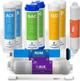 FLTSETALKUV1110Q EXPRESS WATER Reverse Osmosis Set Gpd Ro Air