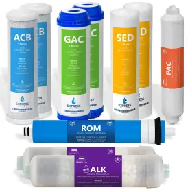 641990966244 EXPRESS WATER Alkaline Reverse Osmosis Set