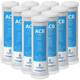 641990966473 EXPRESS WATER Pack Carbon Block Filter Micron