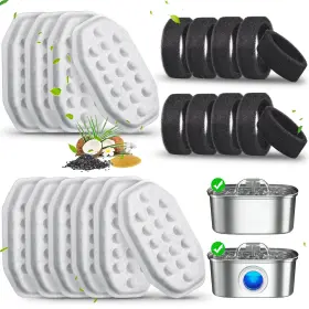 OM78013 EYEHOCE Pack Cat Water Fountain Filters Sta