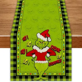 DLN-1054 FARMNALL Christmas Table Runner