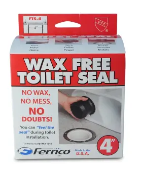 018578006164 FERNCO Wax Toilet Seal Drain Pipe #2