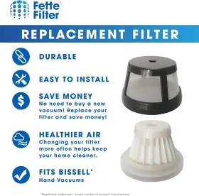 FF1684 FETTE FILTER Bissell Aeroslim Tur #3