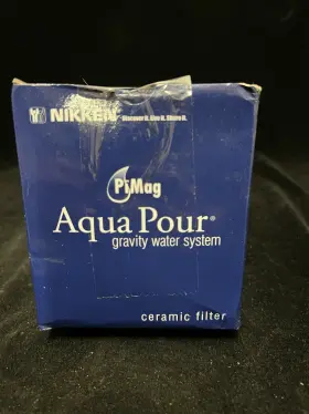 1364 FILTER Nikken Pimag Aqua Pour Gravity Water Ceramic Dome