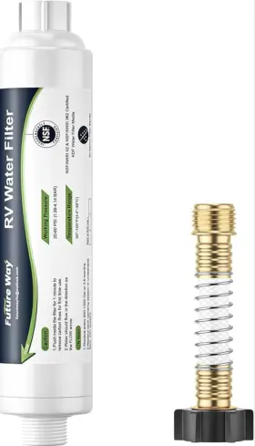 A2000 FILTER Rv Inline Water Flexible Hose Protector Reduces
