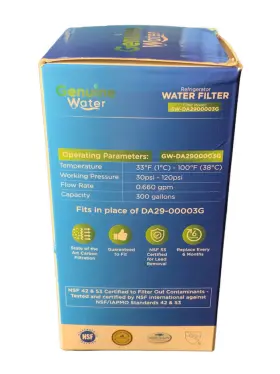 GW-DA2900003G FILTER Water Refrigerator #3