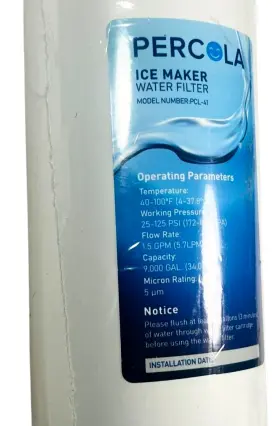 PCL-41 FILTER Percola Maker Water Cartridge Refrigerator #2