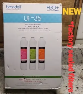 UF-35 FILTER Brondell Water Filtration Set Coral