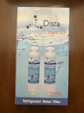 DWF-12 FILTERLOGIC Dista Refrigerator Water Filter Lg Kenmore