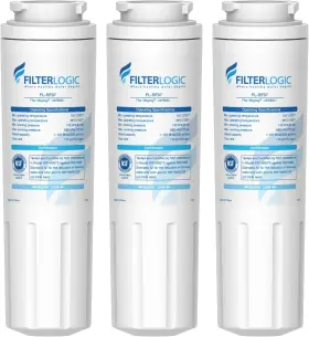 FL-UKF8001-3-E FILTERLOGIC Refrigerator Water Filter Pack