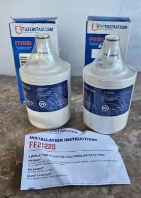 FF21220 FILTERS FAST Refrigerator Water Air Filter