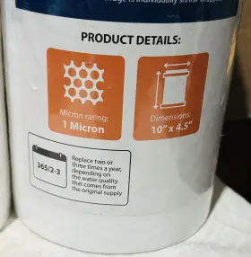 AB-2S10BB1M FILTERWAY Aquaboon House Sediment Water Filter #2