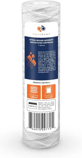 AB-6SW1M FILTERWAY Pack Micron Wound Sediment Water Filter
