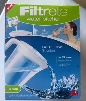 FLT100 FILTRETE Water Pitcher Flow Gallon Fliter Cup