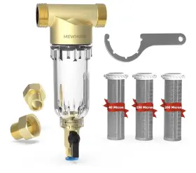 WHC40 FILTRO Sedimentos Reutilizable Micrones Centrifugado