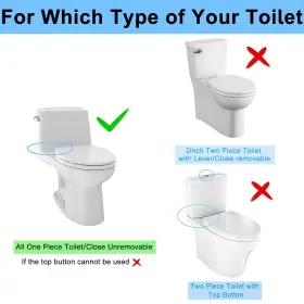 750961781981 FINFUTURE Toilet Flush Valve Toile #3
