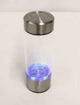 TQ-08 FOSSDUCK Hydrogen Water Bottle Generator Ionizer Glass #2