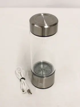 TQ-08 FOSSDUCK Hydrogen Water Bottle Generator Ionizer Glass #3