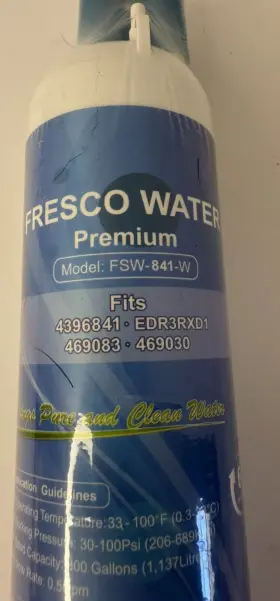 FSW-841-W FRESCO AND ICE WATER Refrigerator Filter #2