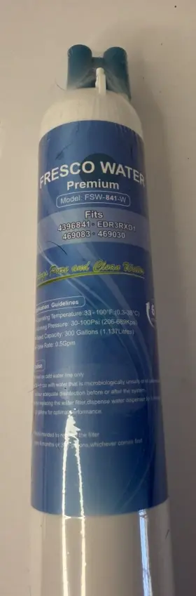 FSW-841-W FRESCO AND ICE WATER Refrigerator Filter