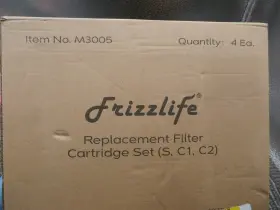 114129832319 FRIZZLIFE Filter Cartridge Set Pack
