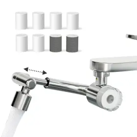 FF1080-EX FRIZZLIFE Splash Sink Faucet Extender Filter Reduce