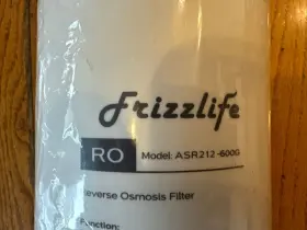 ASR212-600G FRIZZLIFE Filter Ro Cartridge #3