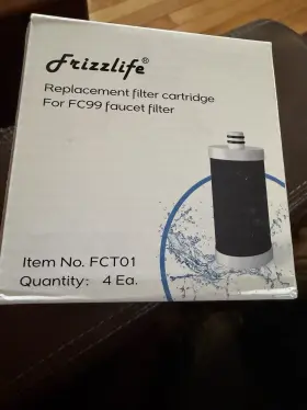 FCT01 FRIZZLIFE Faucet Mount Air Filter