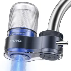 S-001 FTSFVOE Faucet Mount Water Filter Kitchen Sink Dual Fi