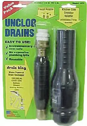VIP2 G-T WATER PRODUCTS Drain Opener Pack