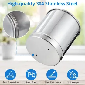 196336966292 GARVEE Gravity Fed Water Filter Steel Countertop #3