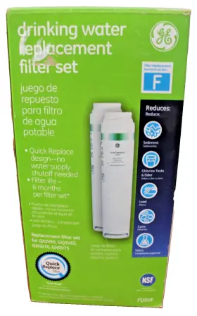 Fqsvf GE Drinking Water Filter Set