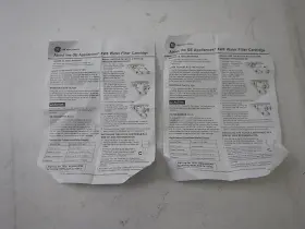 7YG2HT GE Xwf Refrigerator Water Filter Pack #2