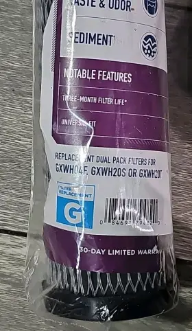 Fxwtc GE APPLIANCES Filter Nsf Reduces Chlorine #3