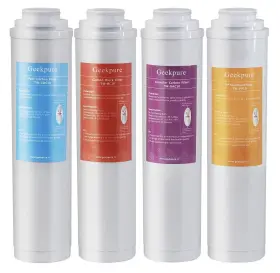 TW-PACK4 GEEKPURE Filter Set Ro Reverse Osmosis Membrane