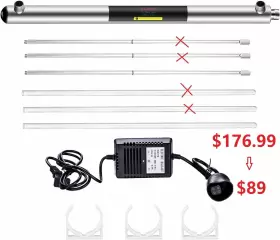 GP-UV55W GEEKPURE House Uv Water Filter Quartz Gpm