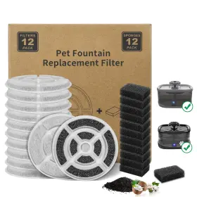 SIBAYS2 GEPPHILL Pack Coconut Carbon Filters Sibays Dog