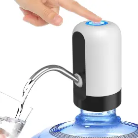 Cqawd GETKEN Gallon Water Table Pump Rechargeable Dispenser