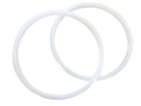 727040673666 GJS GOURMET Twin Pack Silicone Gaskets Quarts