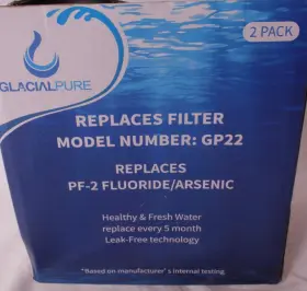 GP22 GLACIALPURE Refrigerator Filter Pack Berkley