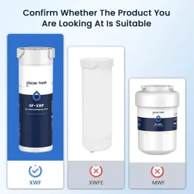 Gf-xwf GLACIER FRESH Pack Refrigerator Water Filter Ge #2
