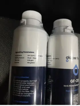 GF-20B GLACIER Pack Refrigerator Water Filter #2