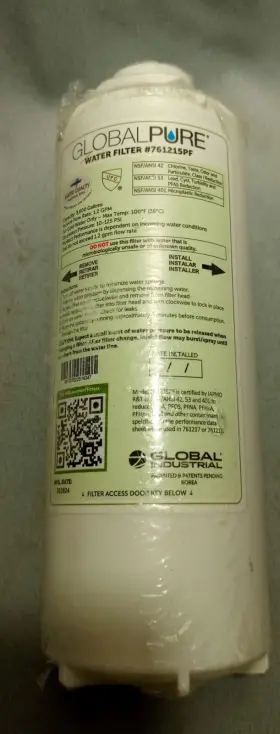 761215PF GLOBAL Pure Water Filter