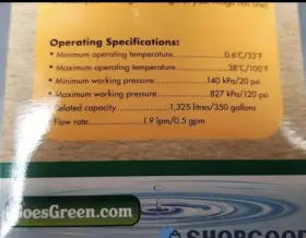 GGN-GENEL-102 GOES GREEN Refrigerator Filter Ge Hotpoint #3